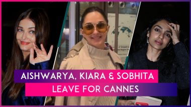 Cannes 2024: Aishwarya Rai Bachchan, Kiara Advani & Sobhita Dhulipala Serve Major Fashion Goals At Airport As They Leave For Prestigious Film Festival