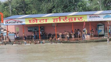 Uttar Pradesh: Mukesh Goswami of Chota Haridwar in Ghaziabad Booked After CCTV Camera Found Inside Ladies Changing Room Outside Temple, Police Find Several Clips of Women on Mahant’s Mobile (Watch Video)