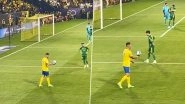 Cristiano Ronaldo Does Trick With Ball in His Hand During Al-Nassr vs Al-Khaleej King Cup of Champions 2023&ndash;24 Semifinal Match (Watch Video)
