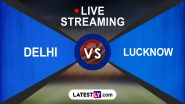 IPL 2024 Delhi Capitals vs Lucknow Super Giants Free Live Streaming Online on JioCinema: Get TV Channel Telecast Details of DC vs LSG T20 Cricket Match on Star Sports