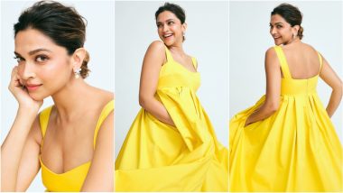 Deepika Padukone’s Maternity Style Steals Hearts! Mom-to-Be Flaunts Her Baby Bump in a Chic Yellow Dress (Watch Video)