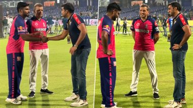 Delhi Capitals Co-Owner Parth Jindal Congratulates Sanju Samson on Being Selected for the ICC Men’s T20 World Cup 2024 After DC vs RR IPL 2024 Clash (Watch Video)
