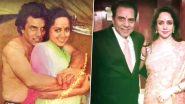 Dharmendra and Hema Malini Celebrate 44th Wedding Anniversary! Actress-Politician Shares Fan-Made Video on the Special Occasion – WATCH