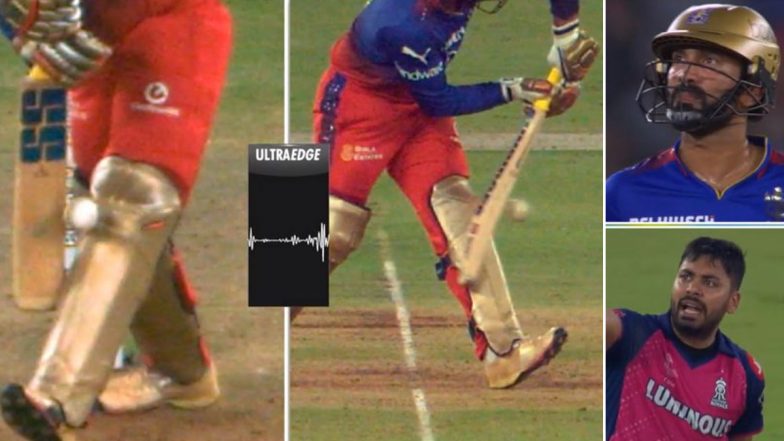 Fans React After Third Umpire’s Controversial Decision to Rule Dinesh Karthik Not Out During RR vs RCB IPL 2024 Eliminator Match