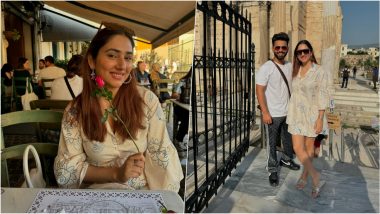 Disha Parmar-Rahul Vaidya Greece Vacation Pics: Bade Achhe Lagte Hain Actress, Hubby Enjoy Holidays in Athens; Next Stop: Mykonos