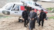 Ebrahim Raisi Helicopter Accident: Chopper Carrying Iran President Suffers 'Hard Landing' in Azerbaijan