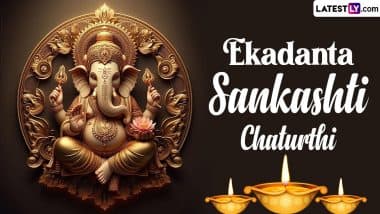 Ekadanta Sankashti Chaturthi 2024 Date and Time: Know Shubh Muhurat, Puja Vidhi and Significance of the Auspicious Day Dedicated to Lord Ganesha