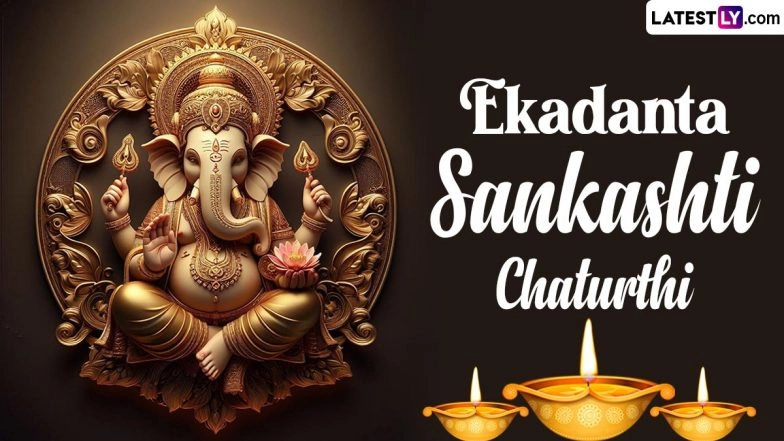 Ekadanta Sankashti Chaturthi 2024 Date and Time: Know Shubh Muhurat, Puja Vidhi and Significance of the Auspicious Day Dedicated to Lord Ganesha