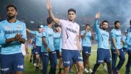 Shubman Gill and Gujarat Titans Thank Fans at Narendra Modi Stadium After Rain Washes Out GT vs KKR IPL 2024 Match (Watch Video)