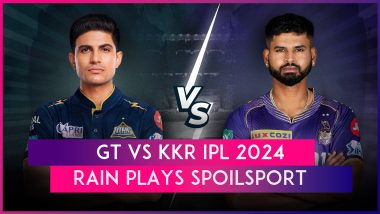 GT vs KKR IPL 2024: Rain Plays Spoilsport As Gujarat Titans, Kolkata Knight Riders Share Points