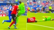 Getafe Goalkeeper David Soria Hospitalised After Suffering Head Injury Due to Horrific Collision During La Liga 2023-24 Match Against Mallorca (Watch Video)
