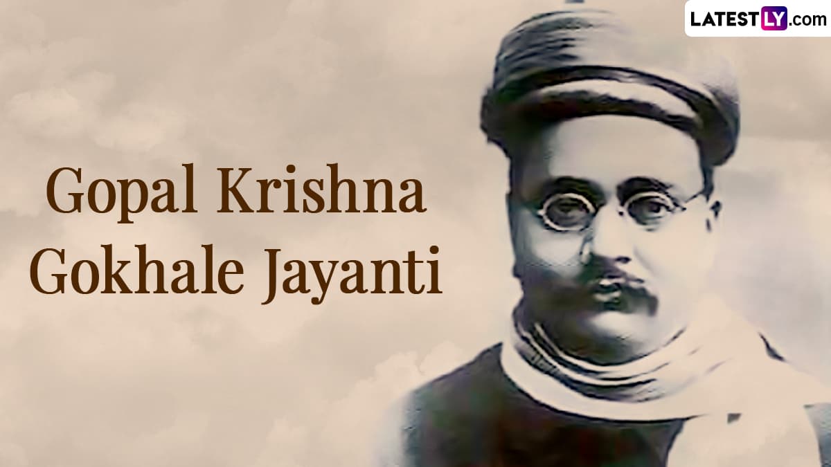 Festivals & Events News | Who Was Gopal Krishna Gokhale? Know About The ...