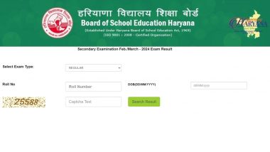 HBSE 10th Result 2024 Out at bseh.org.in: Haryana Board Releases BSEH Class 10 Board Exam Results, 95.22% Students Pass; Know Steps To Check Scorecards