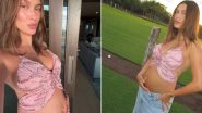 Hailey Bieber Sets New Maternity Fashion Goals, Flaunts Baby Bump in Chic Yet Relaxed Casual Wear (View Pics)