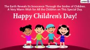 Children's Day 2024 Wishes for Kodomo no hi Festival in Japan: Messages, Images, Greetings, Quotes, GIFs and HD Wallpapers To Wish Happy Children's Day