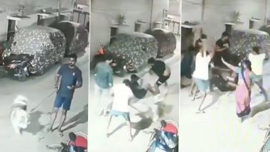 Hyderabad: Man, His Wife Attacked With Sticks After Pet Dog Allegedly Enters Neighbour’s House; Five Arrested After Video Goes Viral