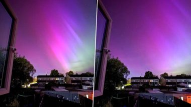 Northern Lights Pics: Strong Solar Storm Produces Brilliant Display of Aurora Borealis Over UK, Europe and North America, Makes it the Best Time To Watch
