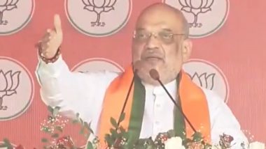 ‘Sunte Nahi Ho’: Amit Shah Gets Angry at Camerapersons During His Rally in Bihar’s Sitamarhi; Video Surfaces