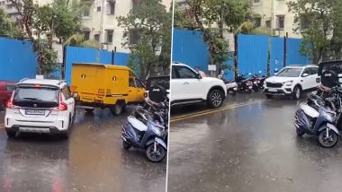 Thane Rains: Pre-Monsoon Rainfall, Thunderstorms Lash Parts of Thane District; Bring Respite From Rising Temperature (See Pics)