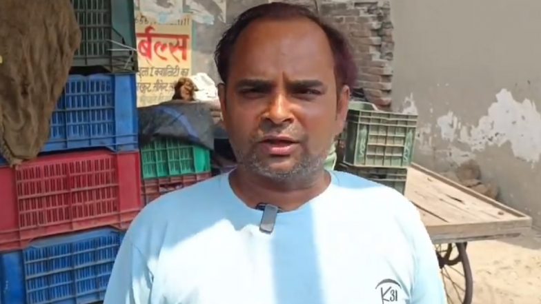 Moradabad Anti-Encroachment Drive: Vegetable Vendor Claims He is BJP Worker, Says His Shop Vandalised After He Refused to Pay Bribe (Watch Video)