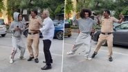 TikToker Noel Robinson Joins Mumbai&rsquo;s Dancing Cop Amol Kamble, Viral Video Shows Duo Grooving to &lsquo;Gulabi Sharara&rsquo;