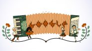Accordion Google Doodle: Tech Giant Commemorates Patent Anniversary of Box-Shaped Musical Instrument Invented in Germany