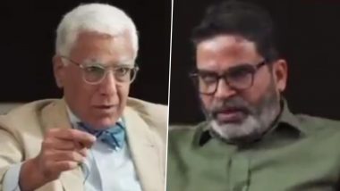 Prashant Kishor Heated Exchange of Words During Interview With Karan Thapar Goes Viral (Watch Video)