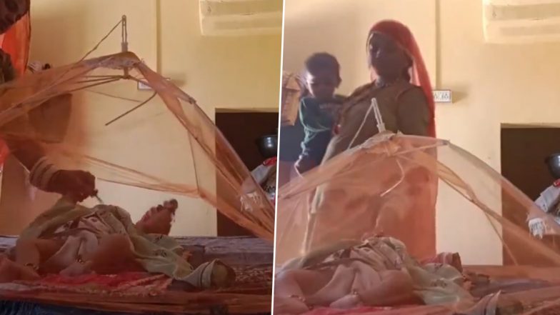 Rajasthan Shocker: Woman Allegedly Feeds ‘Poison’ to Sister-In-Law’s Child in Barmer, Video Surfaces