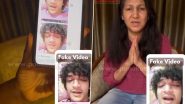 Pune Porsche Accident Case: As Fake Video of Teen Goes Viral, Minor Driver’s Mother Appeals to Cops To Protect Him