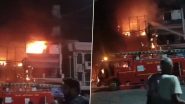 Delhi Fire: Six Babies Dead, Several Injured After Massive Blaze at New Born Baby Care Hospital in Vivek Vihar (Watch Video)