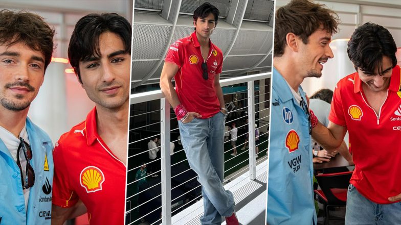 Ibrahim Ali Khan Shares Pics With Charles Leclerc From 2024 F1 Miami Grand Prix; Fans Ask ‘Ta Ra Rum Pum Sequel When?’