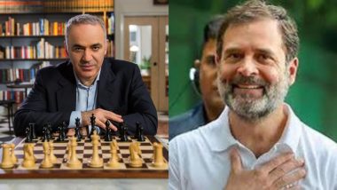 'Win Rae Bareli Before Challenging for Top' Garry Kasparov Reacts to Rahul Gandhi's Love for Chess as Congress Leader Files Nomination From Raebareli