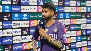 IPL 2024: Shreyas Iyer Hails Impact Player Rule in Indian Premier League, Heaps Praise on Manish Pandey For His Performance in MI vs KKR Match