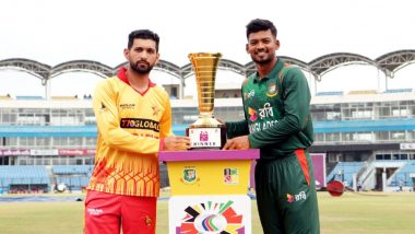 Bangladesh vs Zimbabwe 2nd T20I 2024 Free Live Streaming Online on FanCode: Get TV Channel Telecast Details of BAN vs ZIM T20 Cricket Match