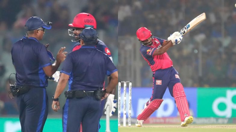 Why Was Sanju Samson Given Out? Know the Reason Behind Third Umpire’s Controversial Decision During DC vs RR IPL 2024 Match