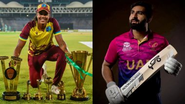 West Indies All Rounder Hayley Matthews and UAE's Muhammad Waseem Win ICC Player of the Month Awards for April 2024