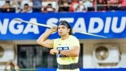 Indian Javelin Thrower Neeraj Chopra Pulls Out of Ostrava Golden Spike 2024 Due to Muscle Injury, To Attend Event As Guest
