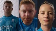 England Cricket Team New ODI Kit for 2024&ndash;25 Season Unveiled; Watch Jos Buttler, Jonny Bairstow, Nat Sciver-Brunt in New Three-Lions Jersey