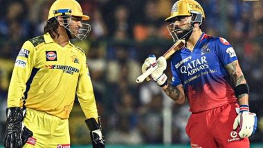 Virat Kohli and MS Dhoni Engage in Light-Hearted Chat During RCB vs CSK IPL 2024 Match (See Pic)