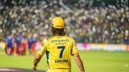 MS Dhoni IPL Retirement: Ex-CSK Captain To Decide on His Future in Next Few Months: Report