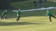 Three Ireland Players Pull Off Incredible Fielding Effort to Save a Boundary During IRE vs NED 2nd T20I 2024, Video Goes Viral
