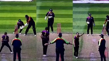 Umpire Delivers Controversial 'Wide' Decision After Bowler Follows Batter As She Shuffles Across Crease During Charlotte Edwards Cup 2024 Match (Watch Video)