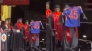 Fan Flaunts Rohit Sharma&rsquo;s Number 45 Jersey on His Graduation Day, Video Goes Viral