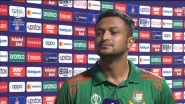 Shakib Al Hasan Becomes First Player To Score 17000 Runs and Scalp 700 Wickets in International Cricket, Achieves Feat During USA vs BAN 3rd T20I 2024