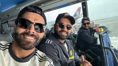 Rohit Sharma Reaches New York City Along With 10 Indian Team Members Ahead of ICC T20 World Cup 2024, Virat Kohli and Hardik Pandya To Join Camp Later