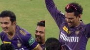 Sunil Narine Flashes A Wide Smile, Lifts Up a Laughing Gautam Gambhir After Kolkata Knight Riders Beat Sunrisers Hyderabad to Win IPL 2024 Title; Video Goes Viral