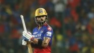 Virat Kohli Becomes First Indian to Win Orange Cap for the Second Time In Indian Premier League, Achieves Feat By Finishing With 741 Runs in IPL 2024