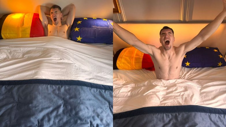 Thomas Meunier's First Reaction After Being Named in Belgium’s Squad for UEFA Euro 2024 Goes Viral, Defender Shares Pics from Bed and Writes ‘Do Not Remember the Last Time I Slept So Well’ (See Post)