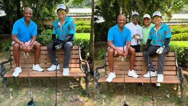 Sachin Tendulkar Recreates Cricketing Rivalry on the Golf Course With Brian Lara, Shares Post on Instagram