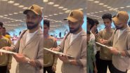 Virat Kohli Spotted At Mumbai Airport As He Leaves for New York to Join Team India for T20 World Cup 2024 (Watch Video)